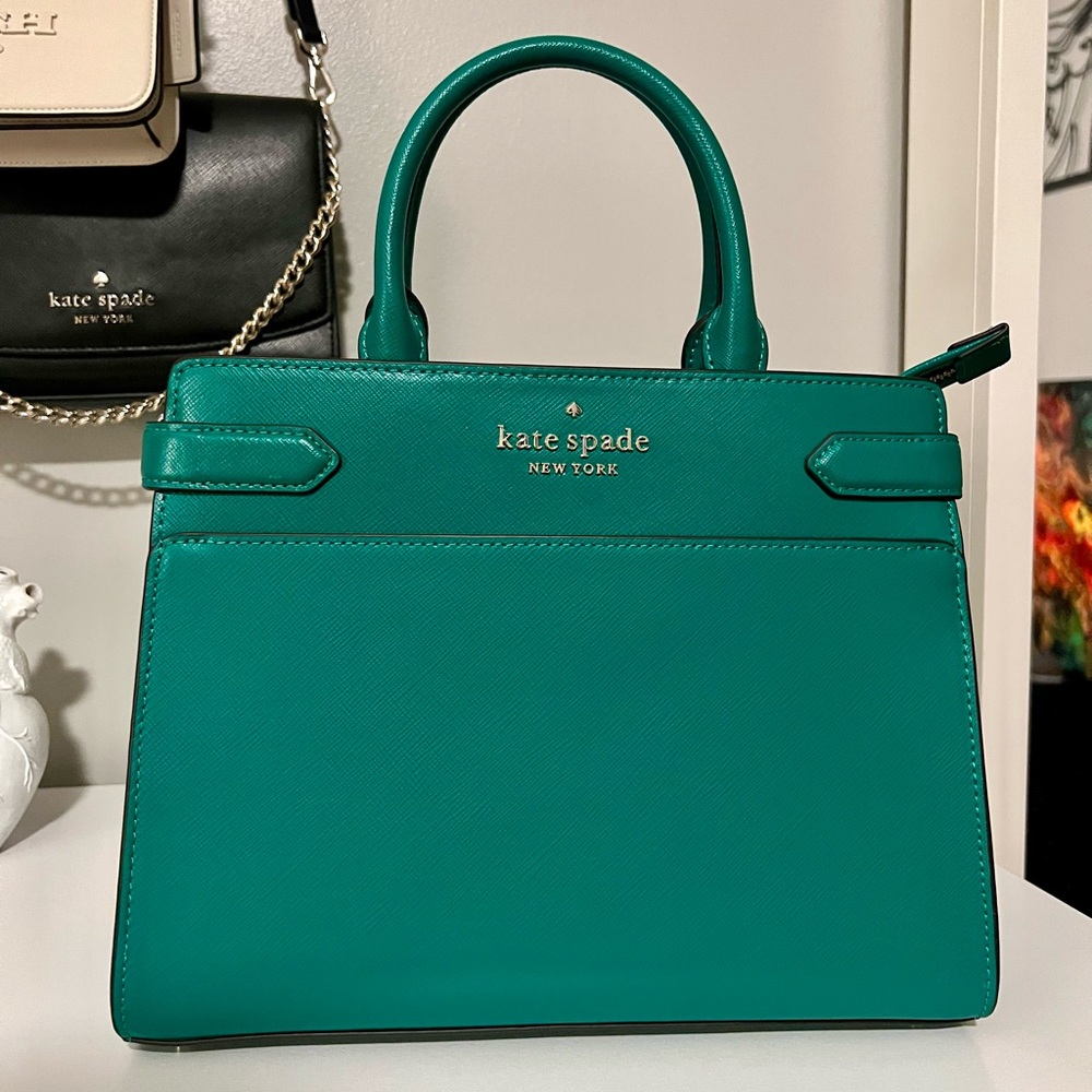 💥SOLD💥 Kate Spade Staci Wintergreen Satchel